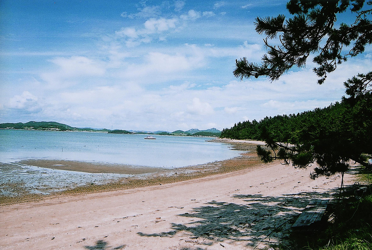 외달도 해수욕장