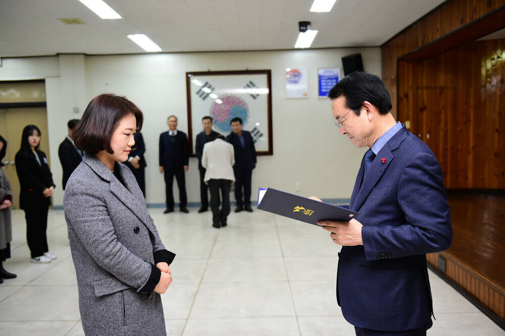2019년도 상반기 6급이하 정기인사 임용장교부-3