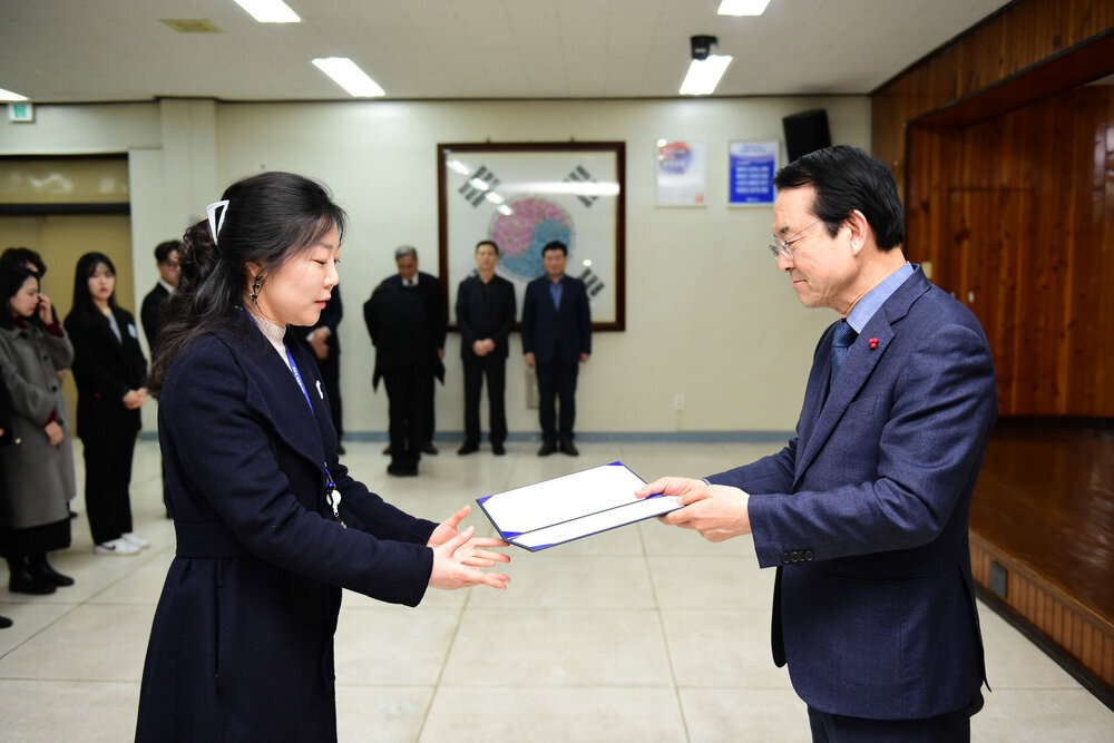 2019년도 상반기 6급이하 정기인사 임용장교부-3