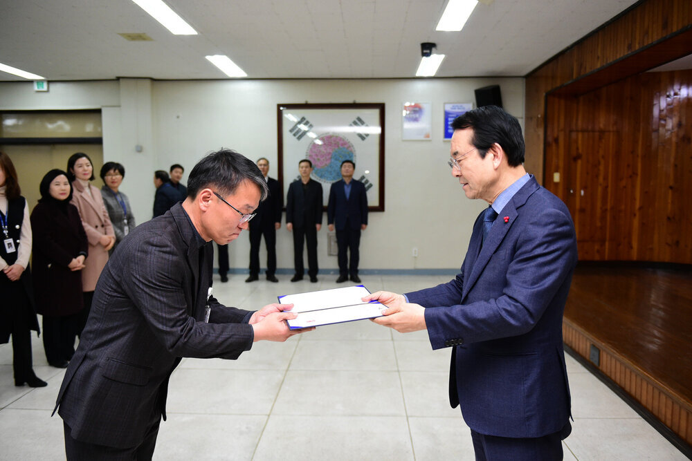 2019년도 상반기 6급이하 정기인사 임용장교부-6