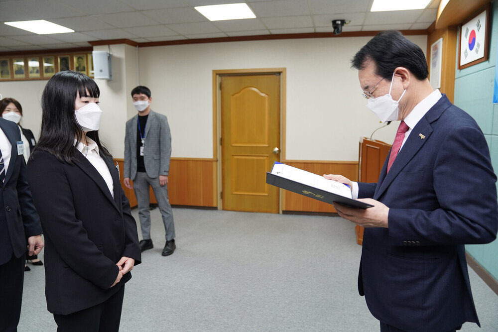 2020신규공무원 임용장 수여식 -