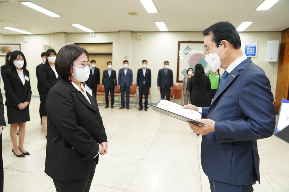 신규공무원 임용장 수여식 -2