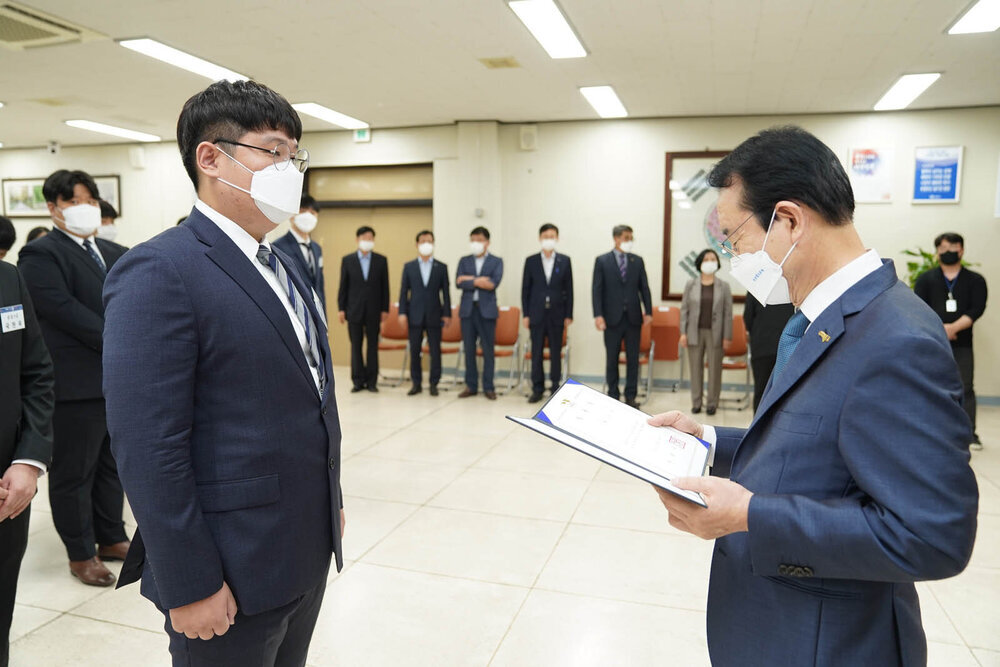신규공무원 임용장 수여식 -3