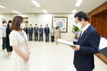 2021년도 하반기 4급 이하 정기인사 임용장 수여식 -1
